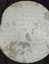 Российский овальный ковёр F191 BEIGE