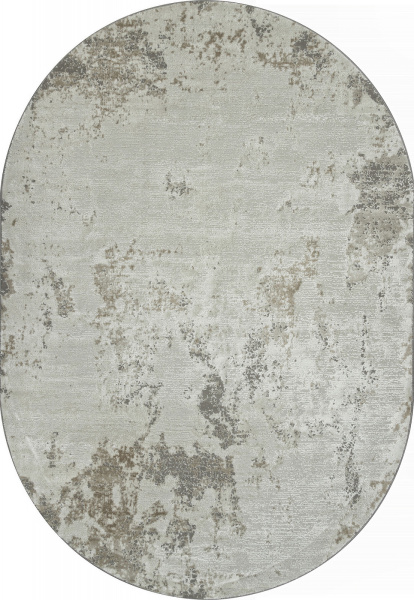Российский овальный ковёр F191 BEIGE