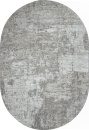 Российский овальный ковёр F194 BEIGE-GRAY