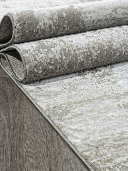 Российский прямоугольный ковёр F194 BEIGE-GRAY