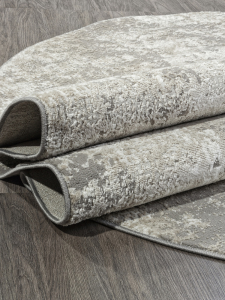 Российский овальный ковёр F195 BEIGE