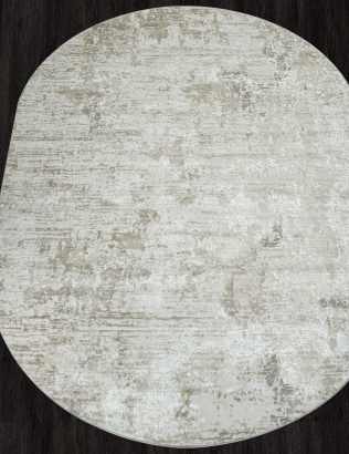 Российский овальный ковёр F197 BEIGE