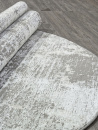 Российский овальный ковёр F197 CREAM-GRAY