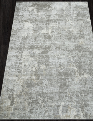 Российский прямоугольный ковёр F197 CREAM-GRAY