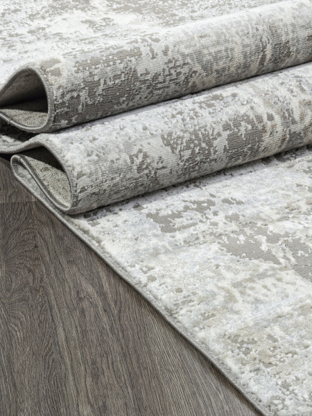 Российский прямоугольный ковёр F197 CREAM-GRAY