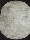 Российский овальный ковёр F198 BEIGE