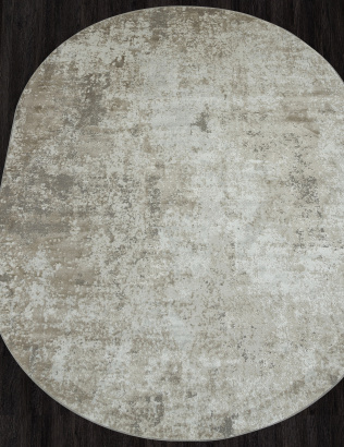 Российский овальный ковёр F198 BEIGE