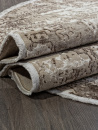 Российский овальный ковёр F204 BEIGE