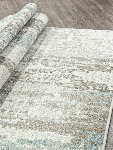 Российский прямоугольный ковёр F229 BEIGE-BLUE