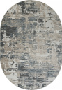 Российский овальный ковёр F231 BEIGE-BLUE
