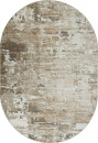 Российский овальный ковёр F231 BEIGE