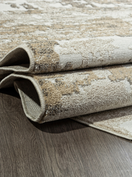 Российский овальный ковёр F231 BEIGE