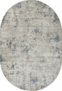 Российский овальный ковёр F232 BEIGE-BLUE