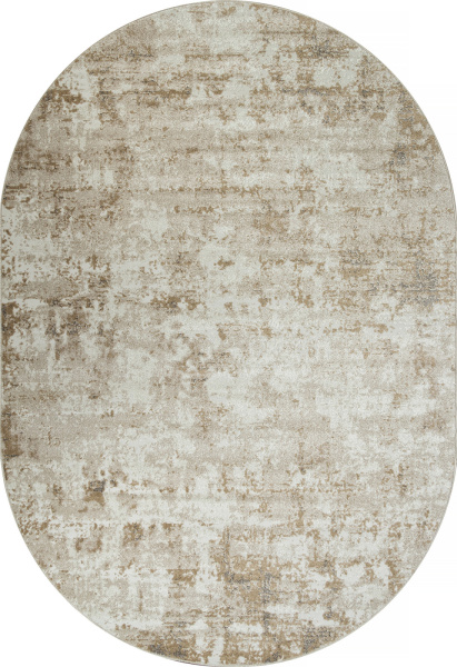 Российский овальный ковёр F232 BEIGE