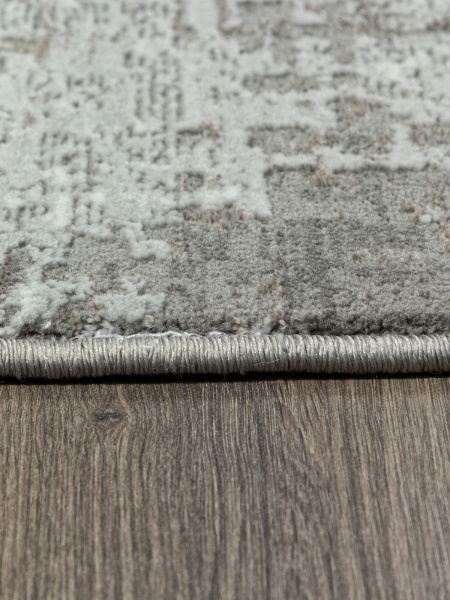 Российский овальный ковёр F237 GRAY-BEIGE