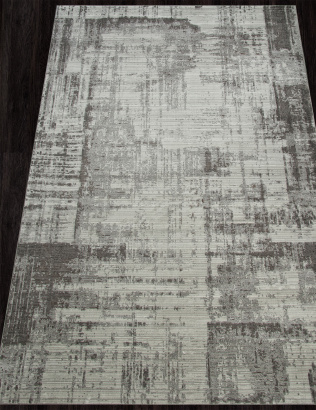 Российский прямоугольный ковёр F237 GRAY-BEIGE