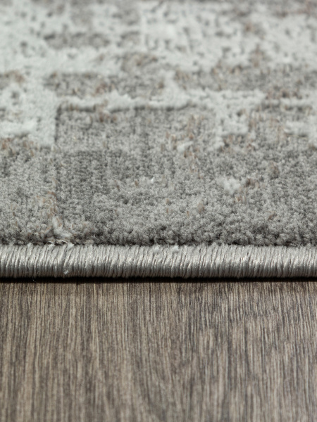 Российский прямоугольный ковёр F237 GRAY-BEIGE