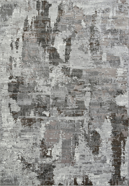 Российский прямоугольный ковёр F238 GRAY-BEIGE