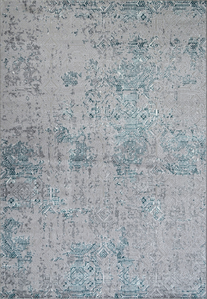 Российский прямоугольный ковёр F281 GRAY