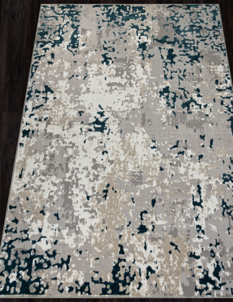 Российский прямоугольный ковёр F283 GRAY