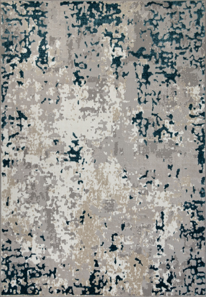 Российский прямоугольный ковёр F283 GRAY