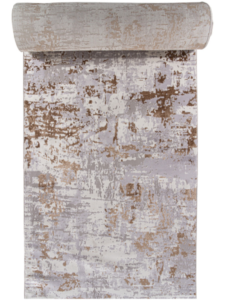Ковровая дорожка F284 GRAY-GREEN 