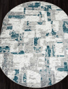 Российский овальный ковёр F288 GRAY