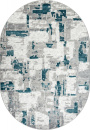 Российский овальный ковёр F288 GRAY