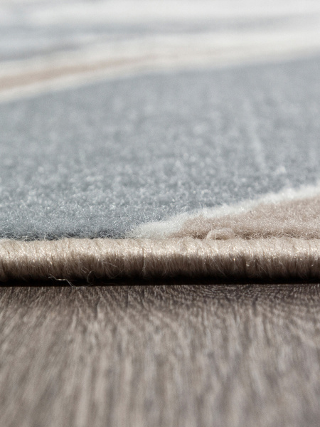 Российский прямоугольный ковёр F354 BEIGE-BLUE