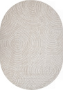 Российский овальный ковёр F410 CREAM