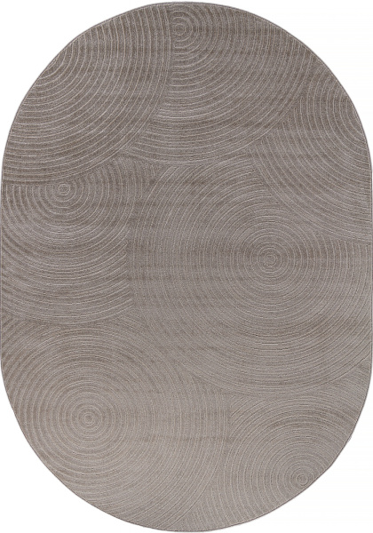 Российский овальный ковёр F410 LIGHT BEIGE