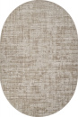 Российский овальный ковёр F415AE BEIGE / L.BROWN