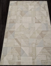 Российский прямоугольный ковёр F416AD BEIGE / L.BROWN