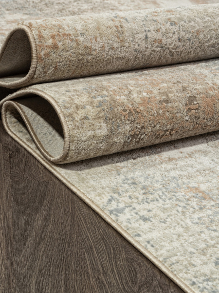 Российский прямоугольный ковёр F428AB BEIGE / PUDRA