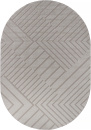 Российский овальный ковёр F438 LIGHT CREAM