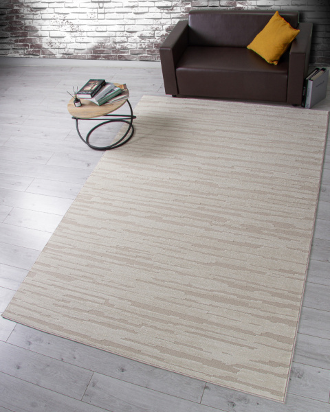 Российский прямоугольный ковёр F441 LIGHT CREAM
