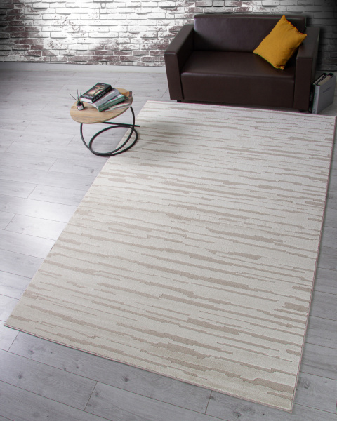 Российский прямоугольный ковёр F441 LIGHT CREAM