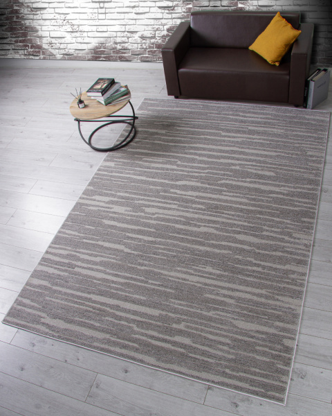 Российский прямоугольный ковёр F441 LIGHT GRAY