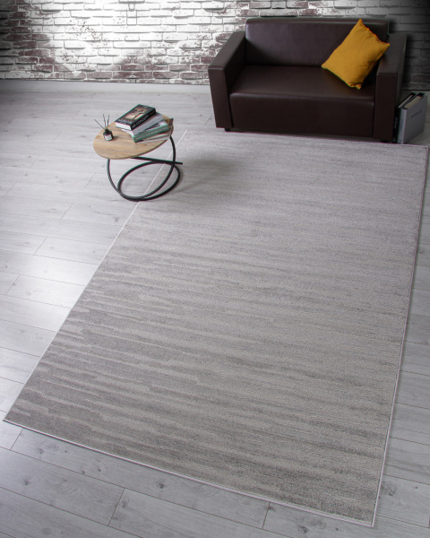 Российский прямоугольный ковёр F441 LIGHT GRAY