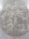 Российский овальный ковёр F477 GRAY-BEIGE