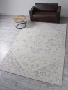 Российский прямоугольный ковёр F530 CREAM-BLUE