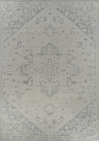 Российский прямоугольный ковёр F530 CREAM-BLUE