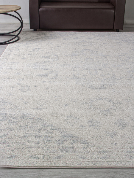Российский прямоугольный ковёр F530 CREAM-BLUE