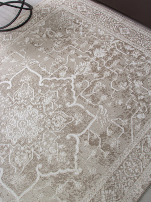 Российский прямоугольный ковёр F606 CREAM