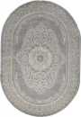 Российский овальный ковёр GA014N GREY / MULTI