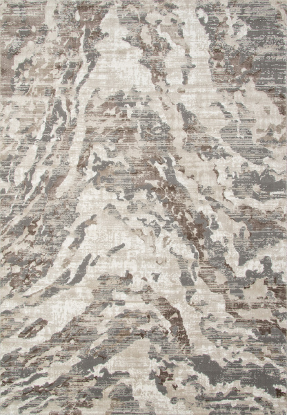 Российский прямоугольный ковёр GA017C GREY / BROWN