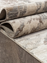 Российский прямоугольный ковёр GA017C GREY / BROWN