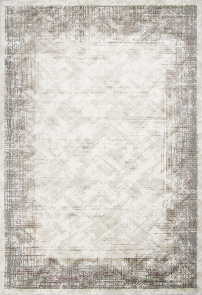 Российский прямоугольный ковёр GA019C GREY / BROWN