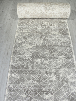 Российская прямоугольная дорожка GA033G GREY / GREY
