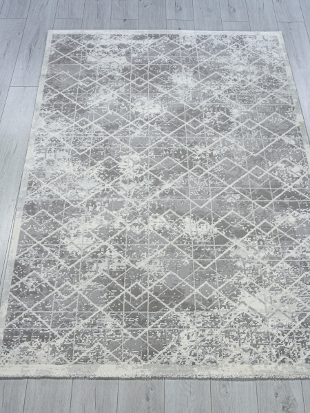 Российский прямоугольный ковёр GA033G GREY / GREY